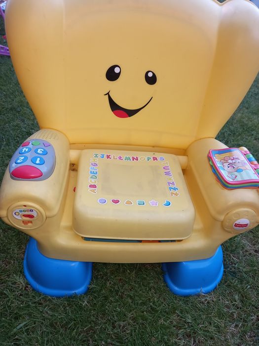 Edukacyjny fotelik malucha Ucz sie i śmiej FISHER-PRICE