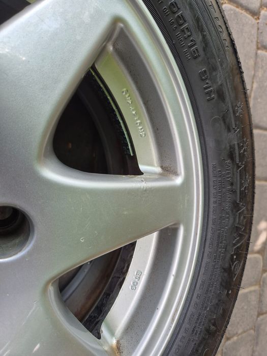 Koła VW Skoda Aud Seati 16 5x112 et 35 Nowe opony 205/55/16 Dunlop