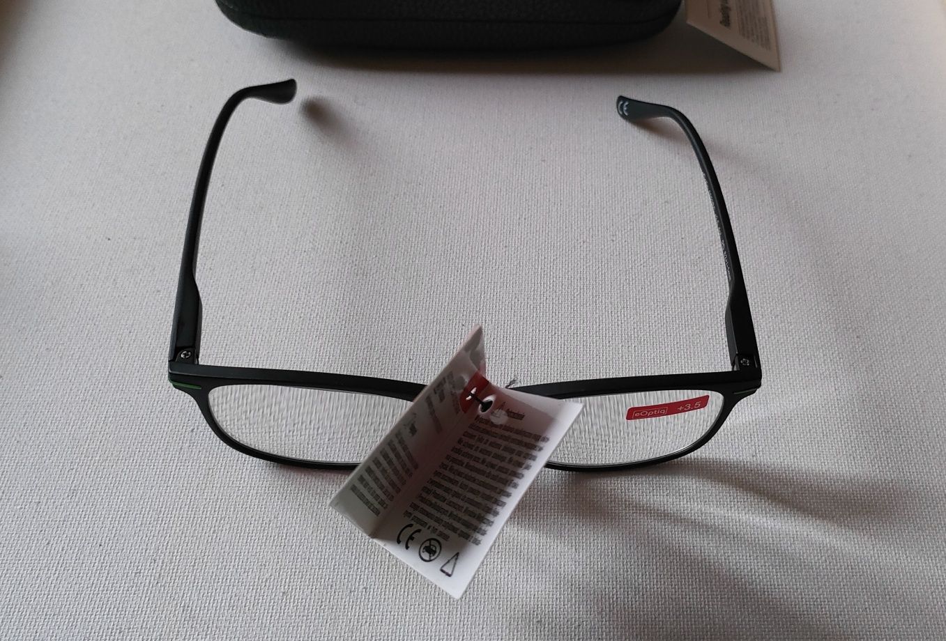 Etui + okulary eOptiq do czytania Dioptria +3,5