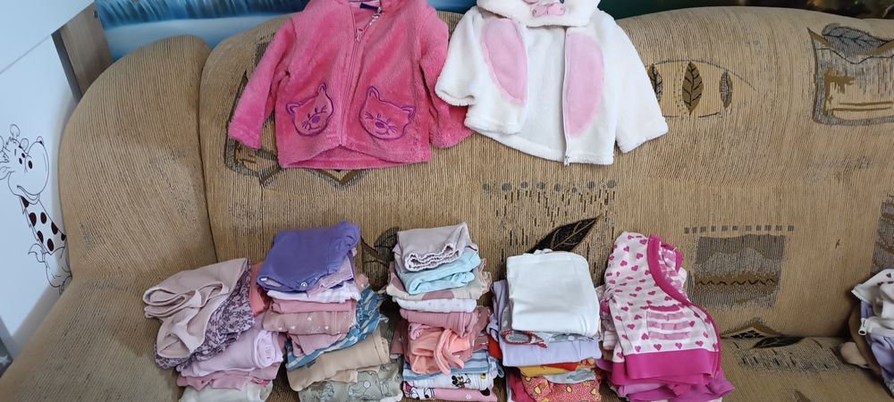 Ubranka niemowlęce dziewczynka - 68/74/80