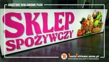 Kaseton Reklamowy LED Kasetony Reklama Świetlna/ montaż