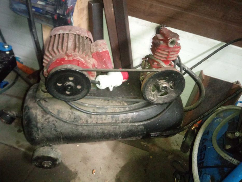Kompresor 50l domowej roboty porządne materialy
