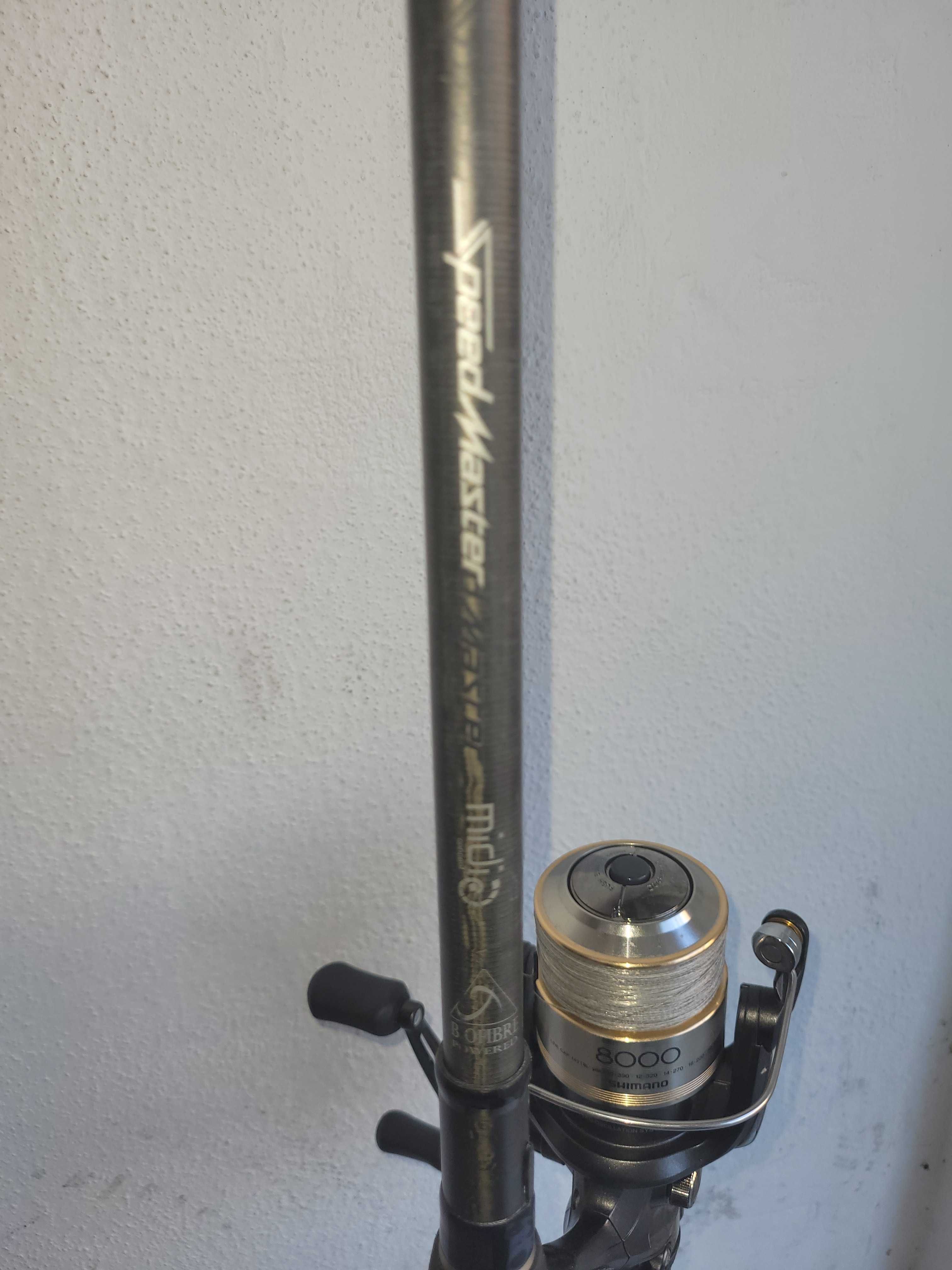 Shimano Speedmaster Midi MSMTE 13350 Karpiówka teleskopowa +kołowrotek