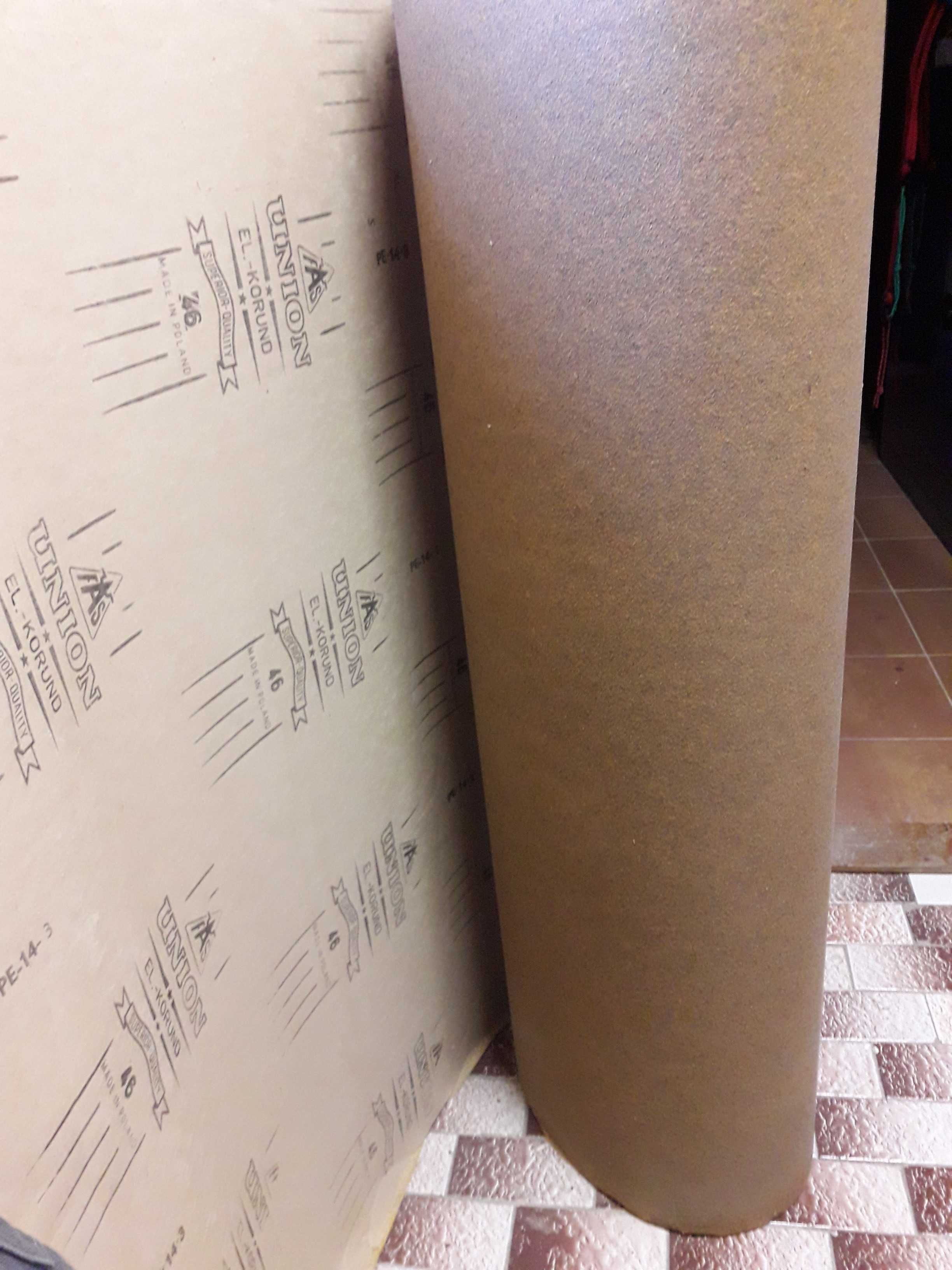 Papier ścierny P46 szeroki 1m, z rolki, korund