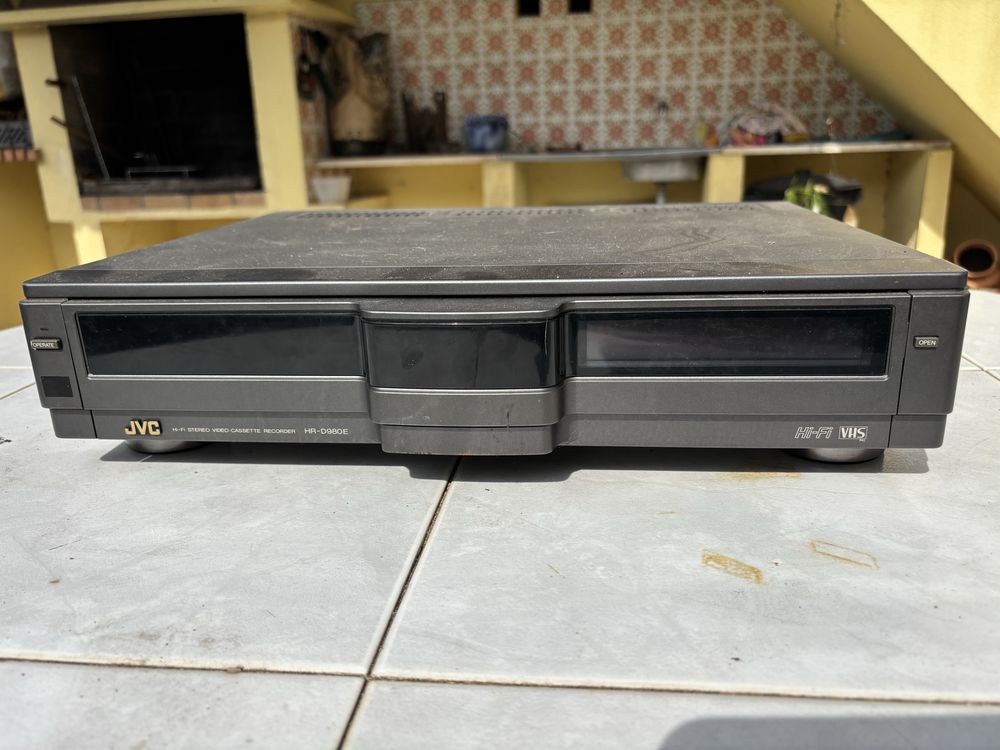 Leitor de VHS da JVC