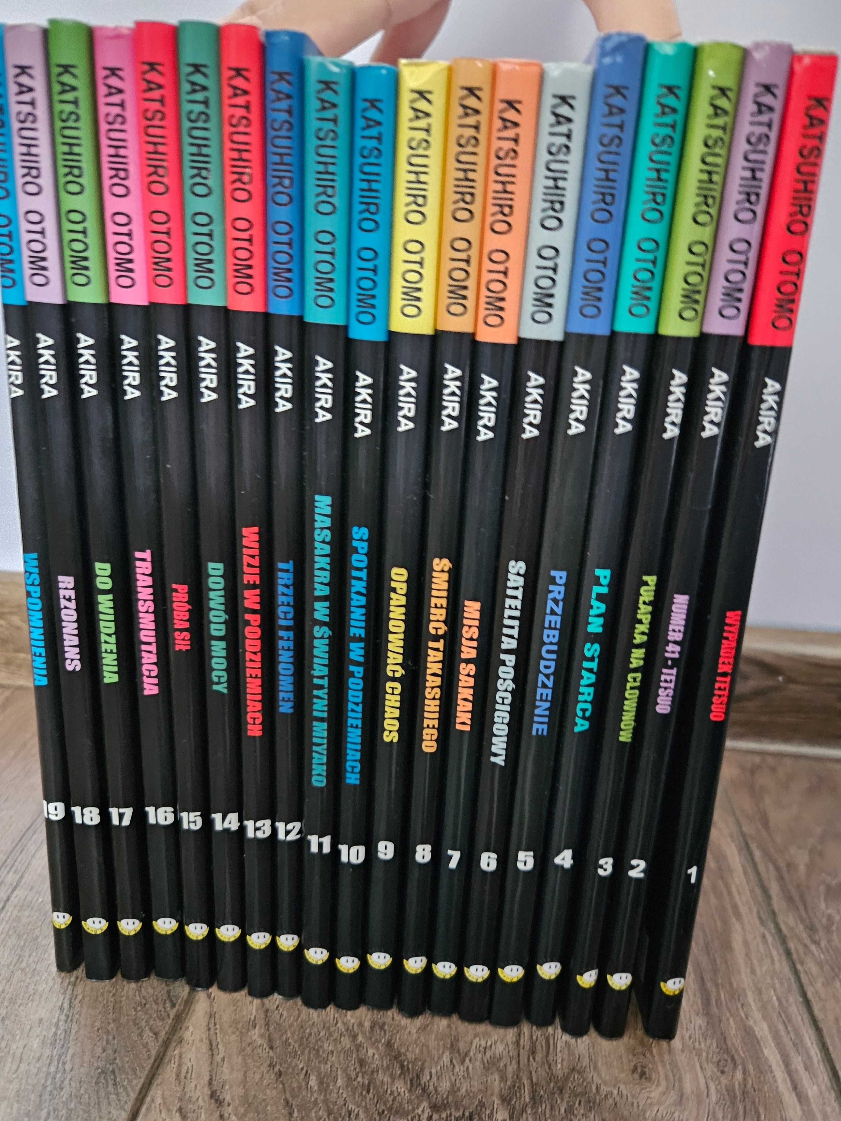 Manga Akira - Katsuhiro Otomo, tomy 1-19 (komplet), wydanie pierwsze