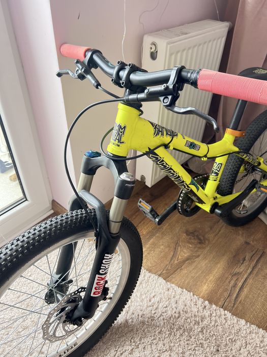 Commencal ramones 20” mtb tarczowe, amortyzator kids bike