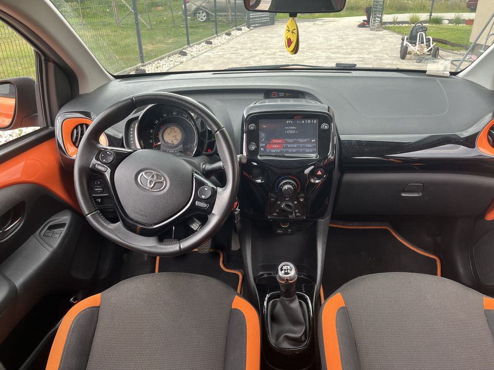 Toyota Aygo 1.0 Pomarańczowa strzała :)