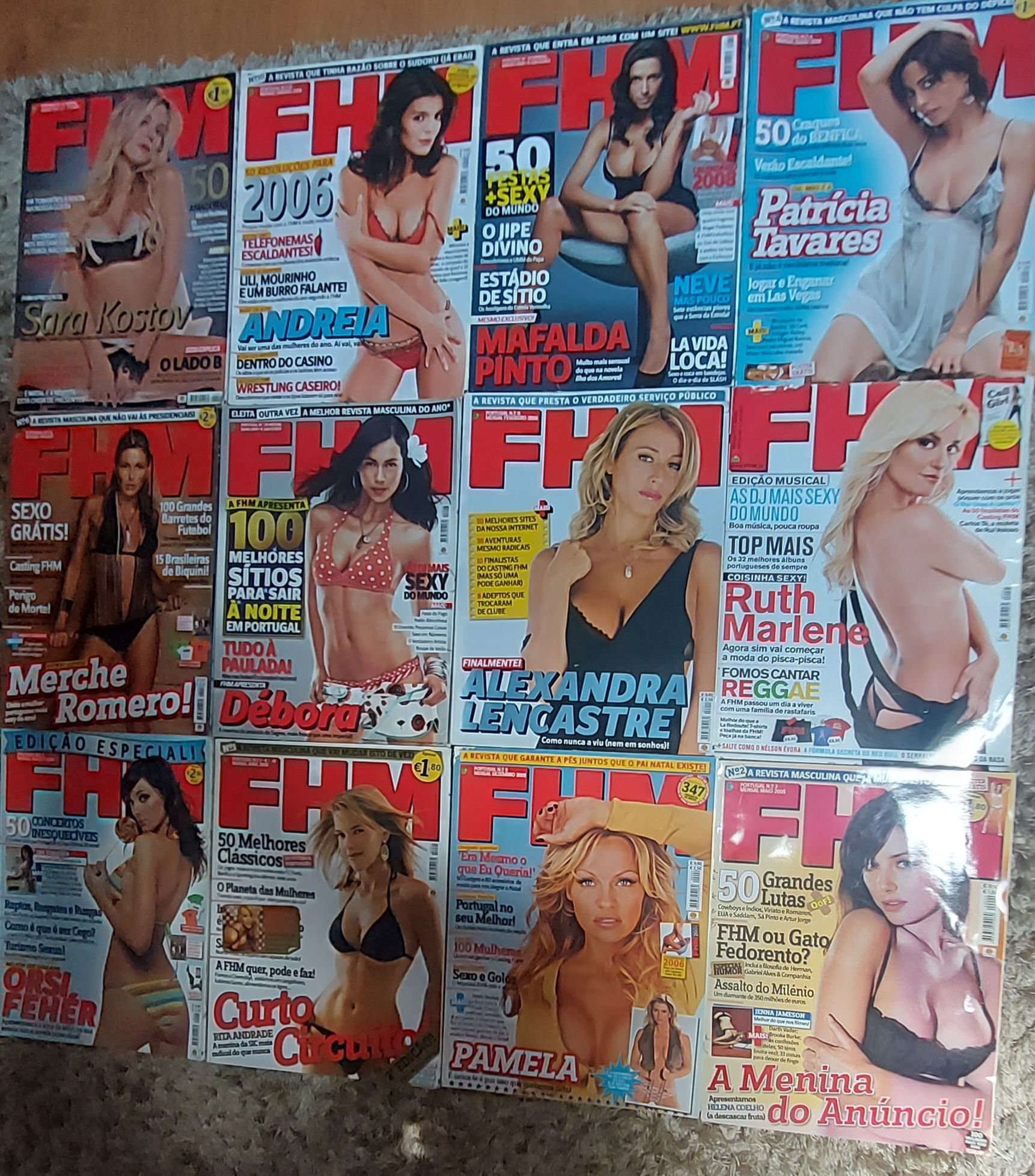 Revistas FHM como novas