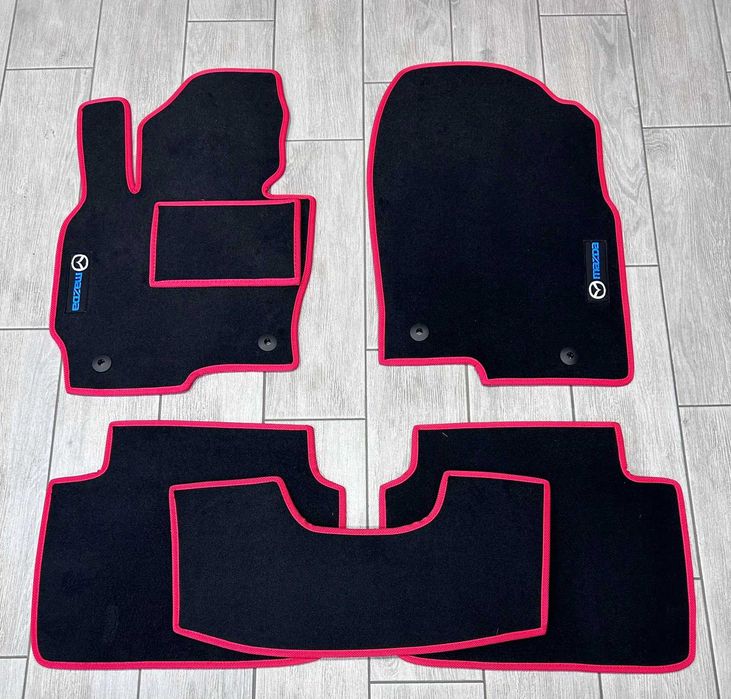 коврики ворсовые ворсові Mazda CX-5 USA CX-7 CX-9 M3 M6 M2 CX-30 MX-30