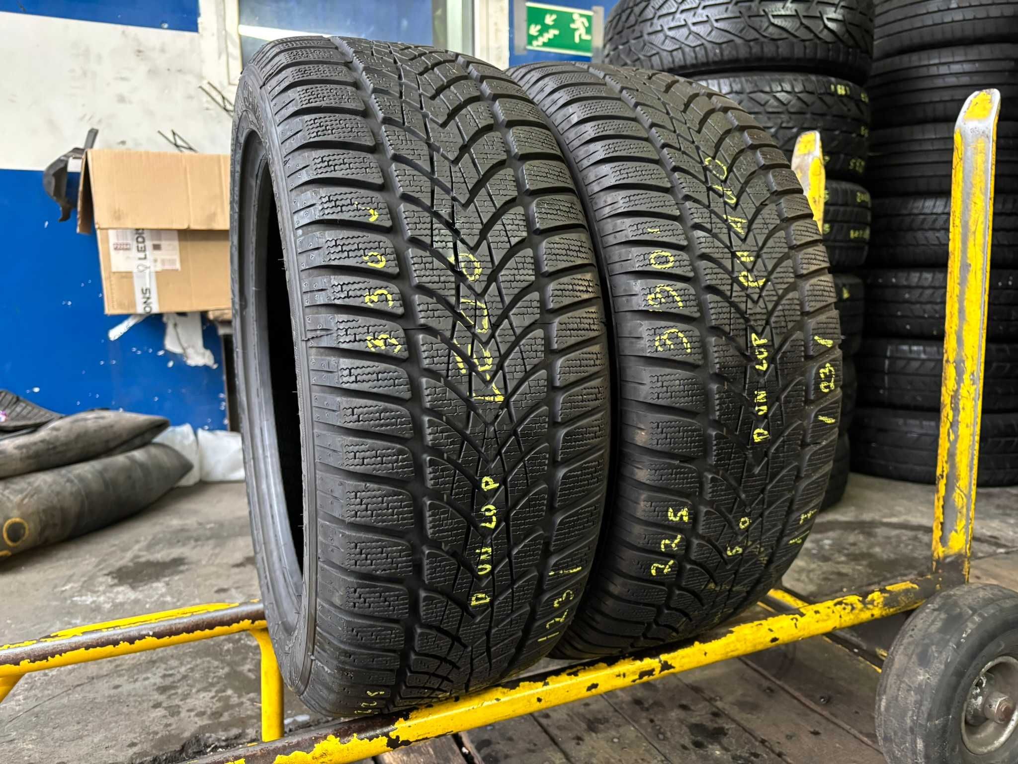 2X Opony Zimowe 225/50R17 98H DUNLOP SP WINTER SPORT 4D AO 7.4MM 2023R