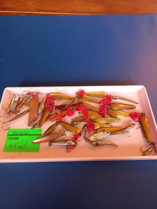 Mormyszki blaszki podlodowe