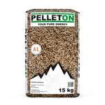 Pellet drzewny "PELLETON" AŁTAJ 975kg 6mm A1 EN PLUS 100% SOSNOWY