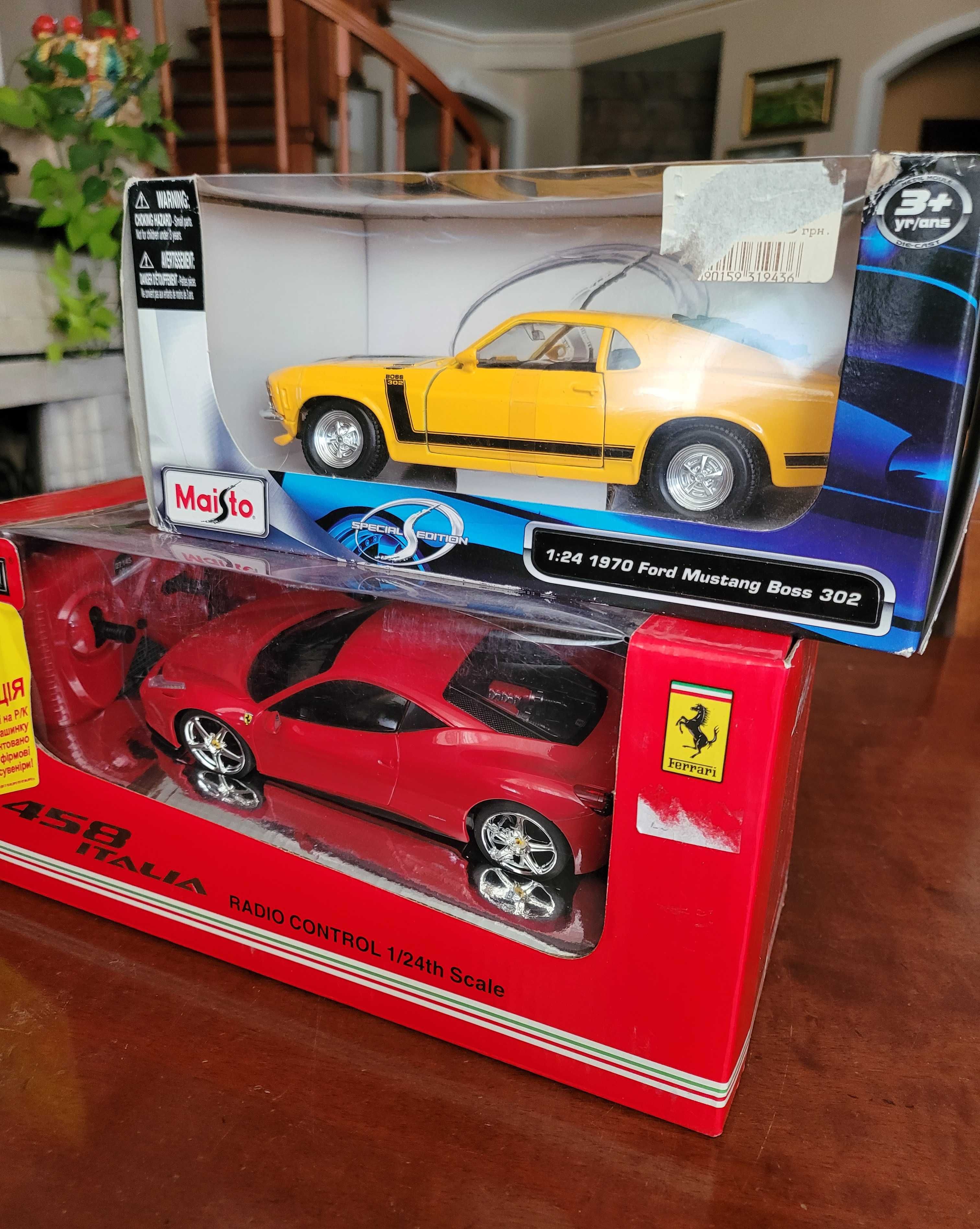 Машина Ferrari 458 Italia 1 12 Radio Contro XQ R/C машинка Maisto Ford