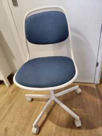 Krzesło obrotowe IKEA ORFJALL niebieskie