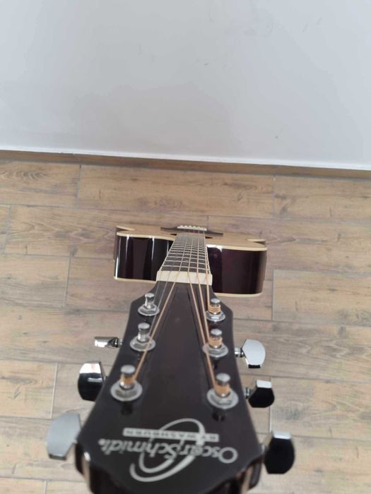 Gitara elektroakustyczna z naturalnym wykończeniem OSCAR SCHMIDT OA CE
