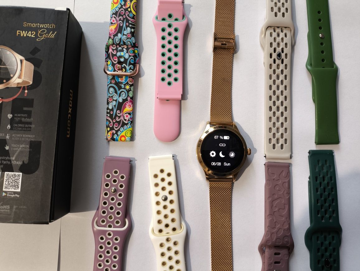 Damski Smartwatch Maxcom FW42 Gold
