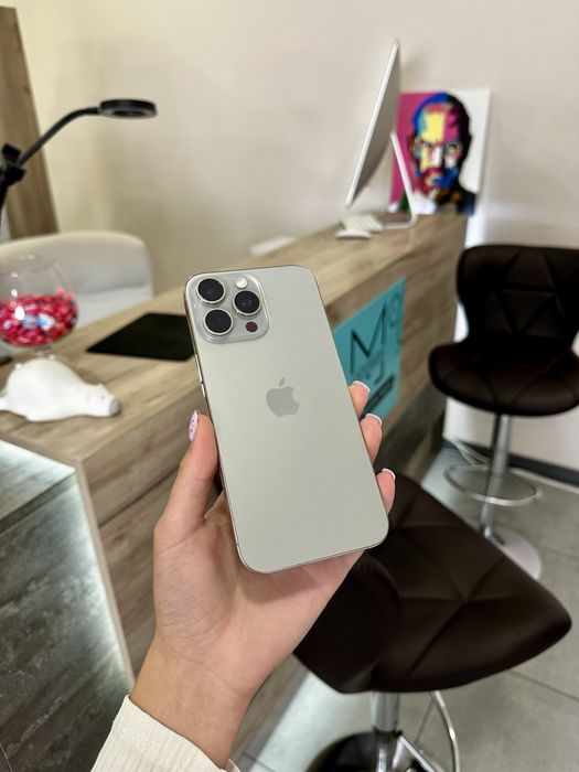 Iphone 16 Pro Max 256 Gb 100% Акб Natural Titanium Обмін Розстрочка