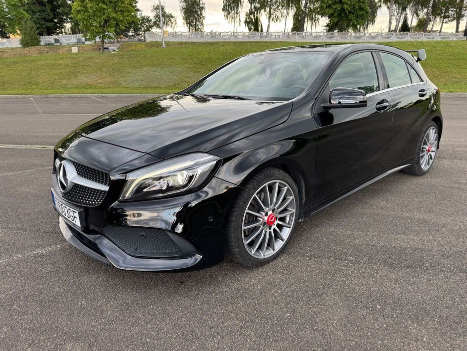 Mercedes-Benz Klasa A AMG line, 4matic, 184 KM facelifting, serwisowany, zadbany, bez wkładu