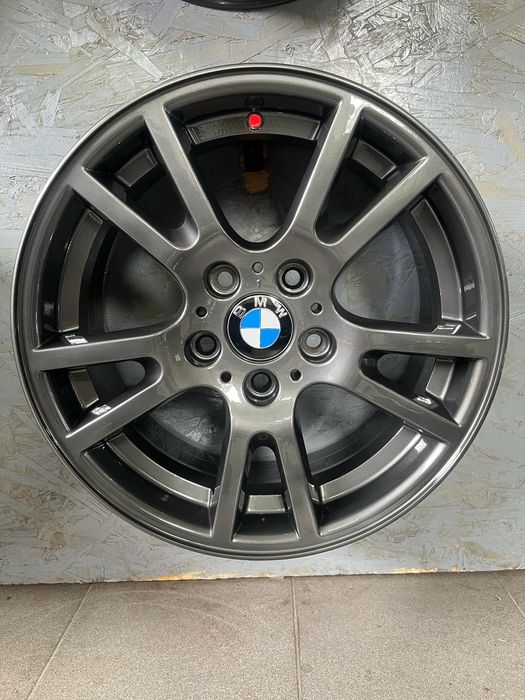 Felgi alu BMW X3 5x120 17' 8J ET46 E46, E90, Grafit po renowacji