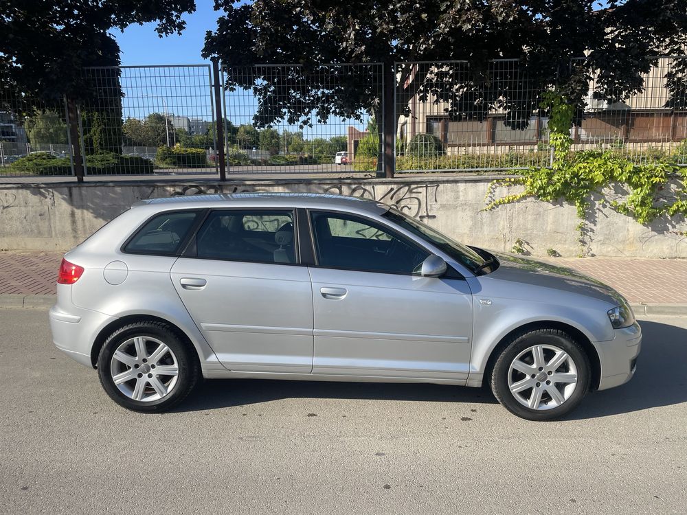 AUDI A3 8P ** LIFT ** 1.6b MPI ** 06r ** ZADBANA ** Bez rdzy ** OKAZJA
