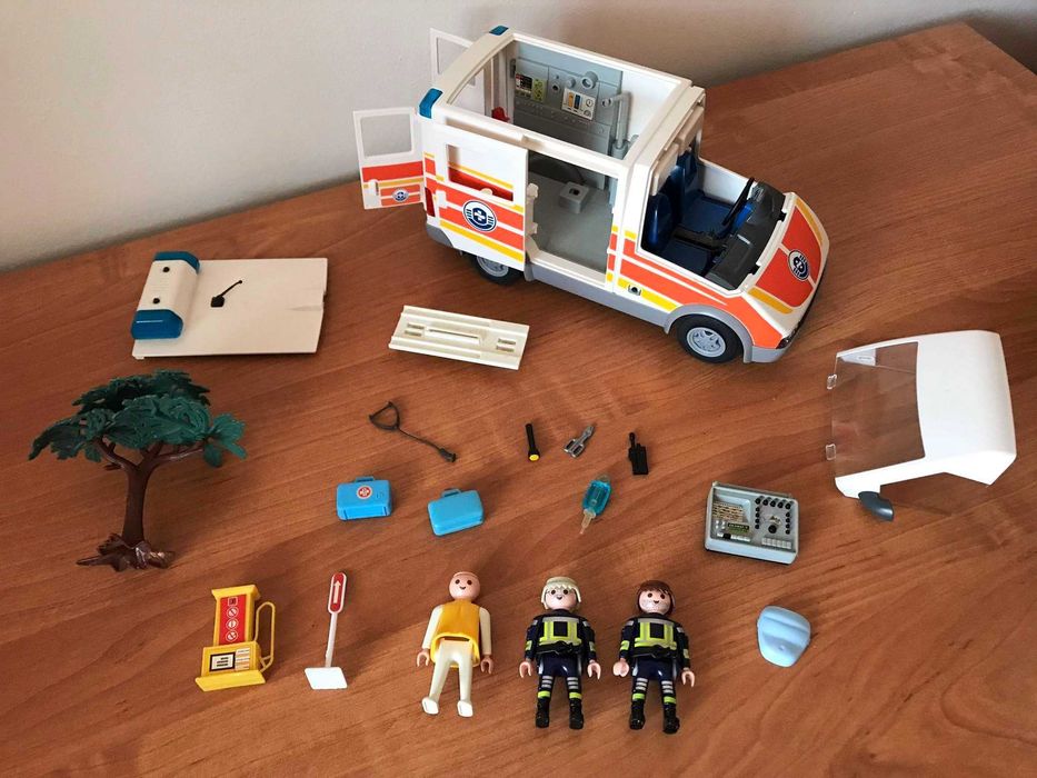 Playmobil conjuntos bonecos carros motas barcos figuras policia