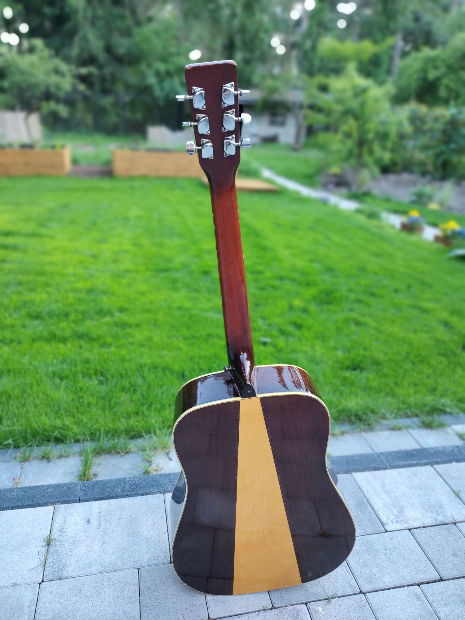 Queens WF 60 Korea UNIQUE gitara akustyczna vintage lata 70-te Śliczna