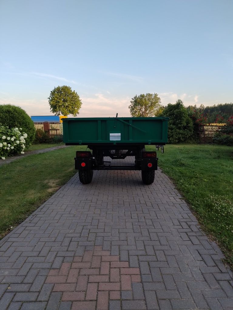Przyczepa kaczka, wywrotka 3 strony