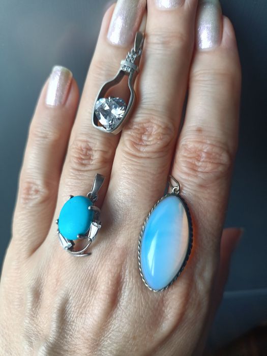 Серебряная подвеска