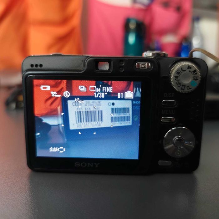 Sony Cybershot DSC-W55 Digital Camera