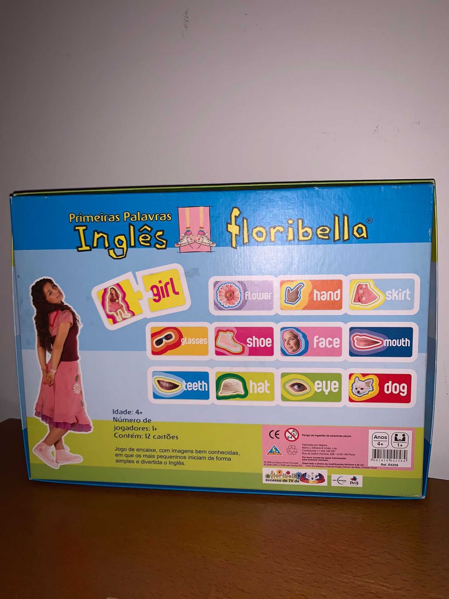 Jogo de Criança Inglês Floribella - Idade 4+