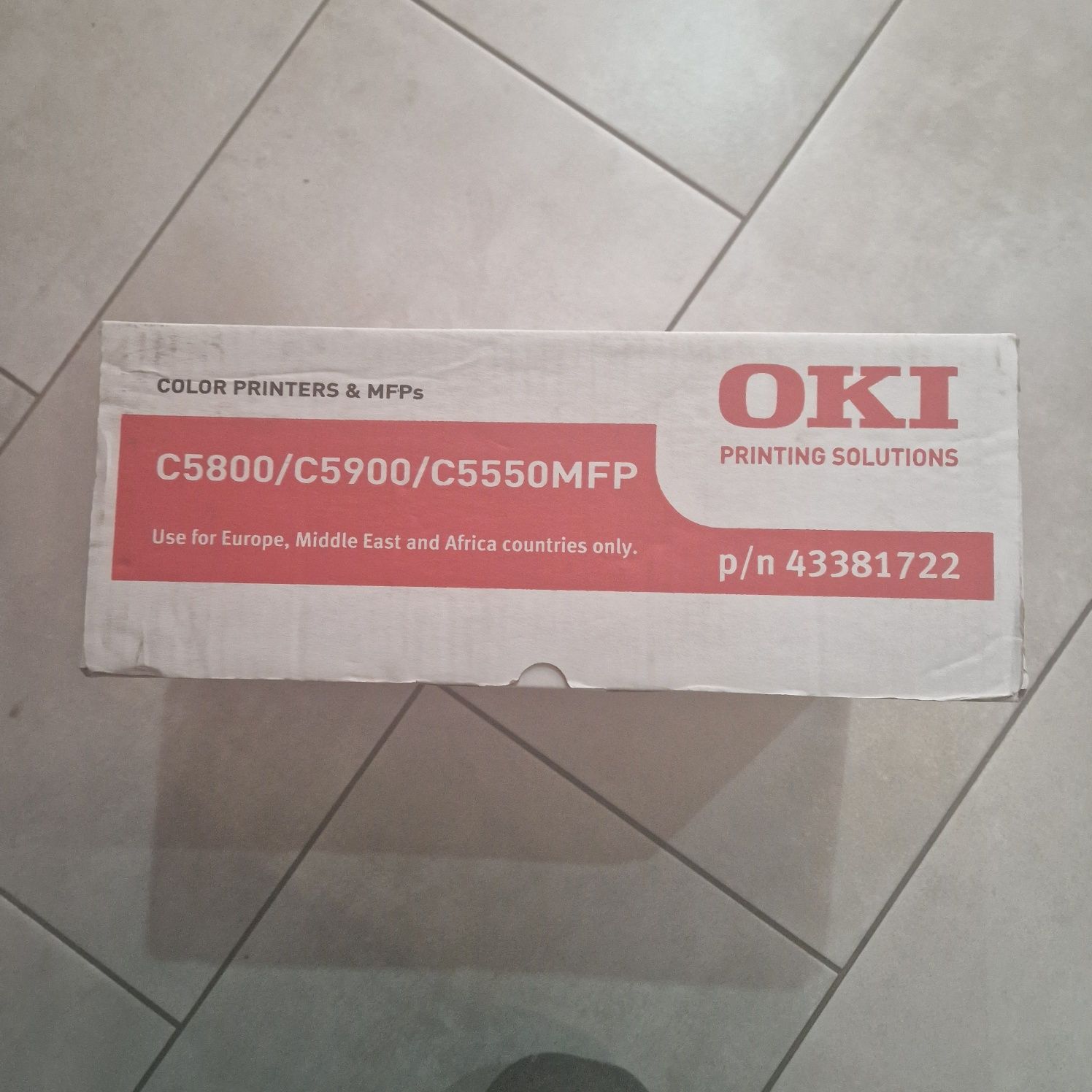 Bęben  toner do drukarki OKI C5800/C5900/C5550MFP black yellow cyan