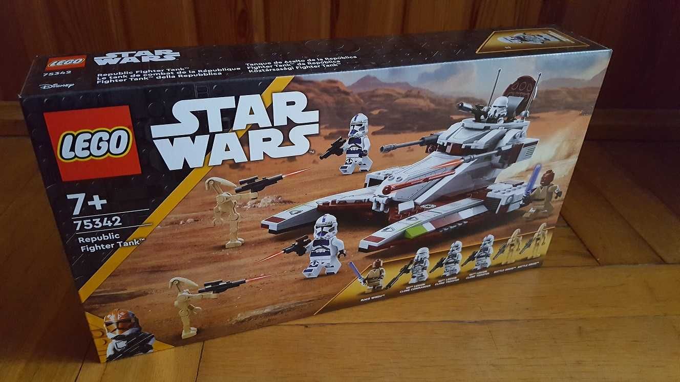 LEGO 75342 Star Wars - Czołg bojowy Republiki - NOWE Wrocław
