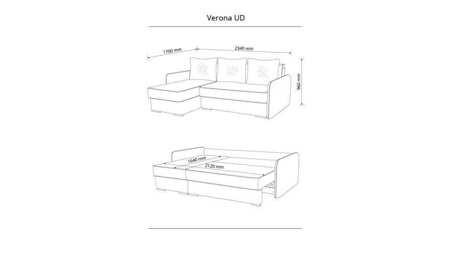 Диван кутовий Верона. Акція! Фабрика Константа