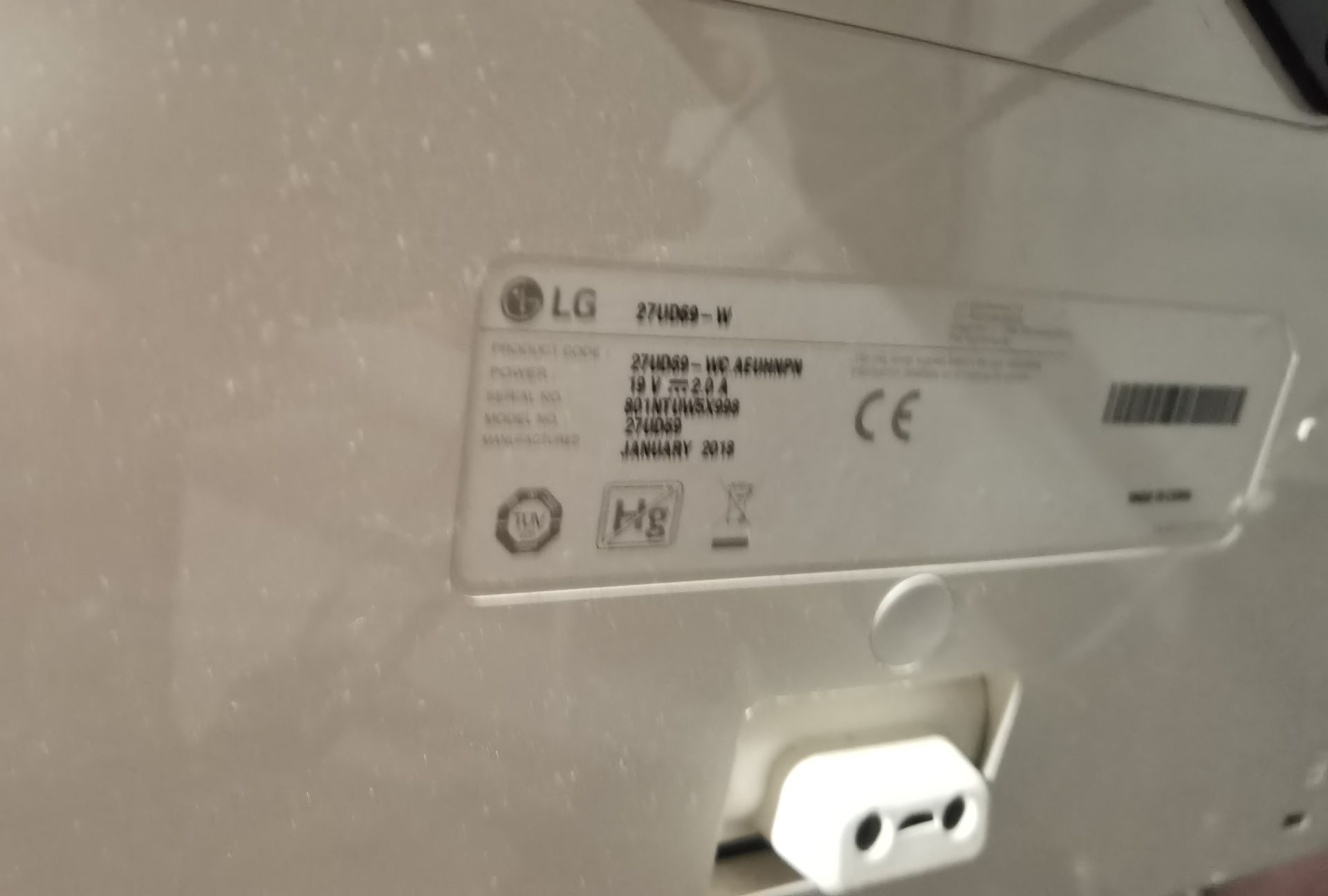 Monitor LG ud 69 4k 27 IPS DPD