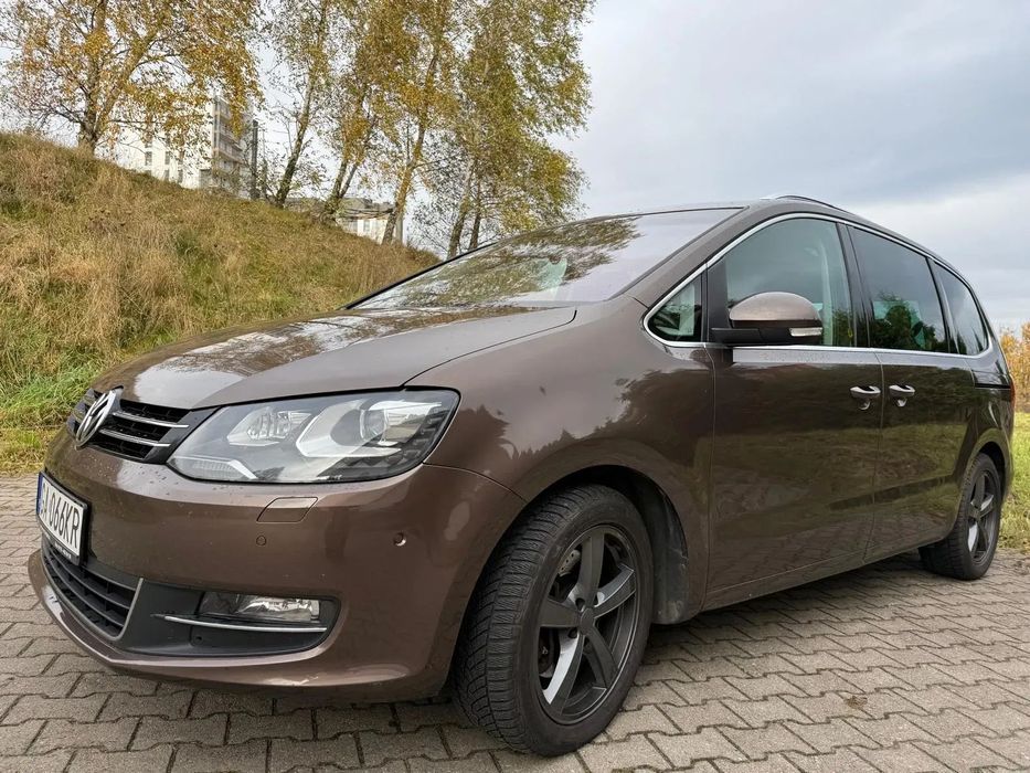Volkswagen Sharan VW Sharan 2.0 TSI Highline DSG Full Opcja Panorama Webasto