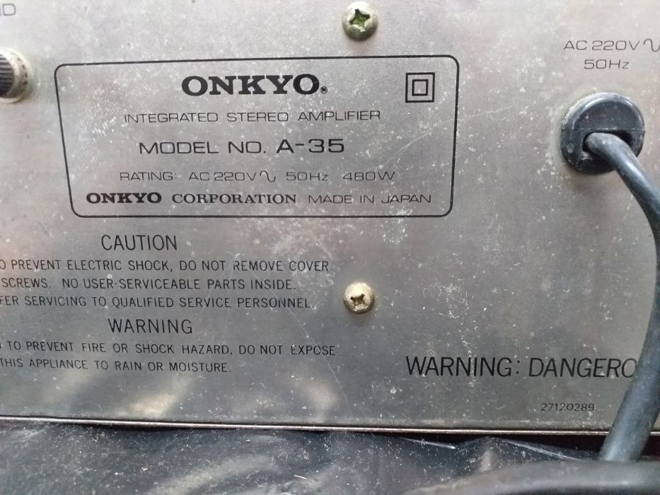 ONKYO A-35 Super Servo Operation Integrated Stereo