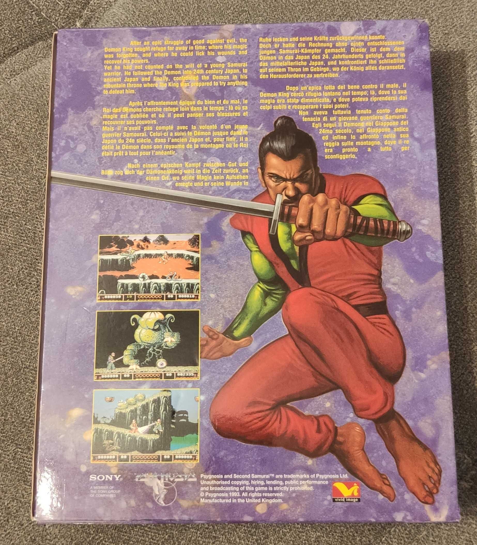Second Samurai - Gra na komputer Amiga - stan bdb, 1993