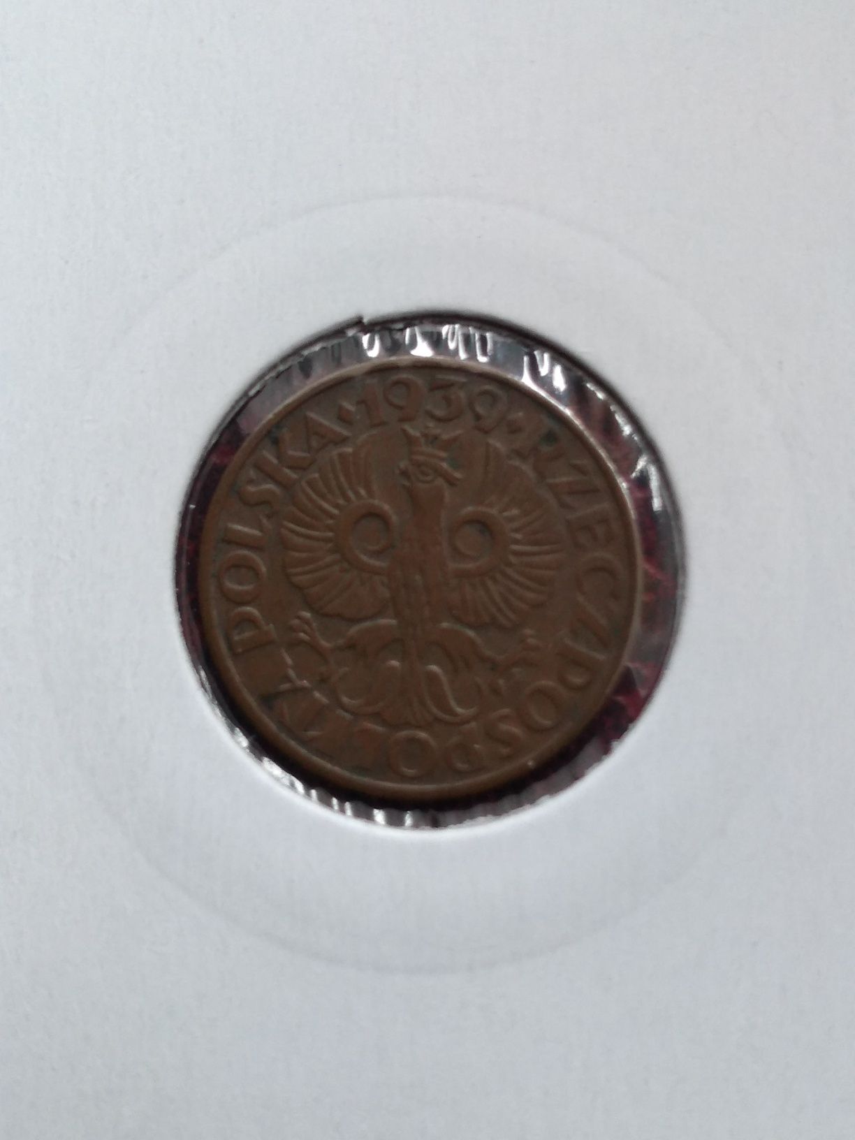 Moneta II RP 2 grosze 1939