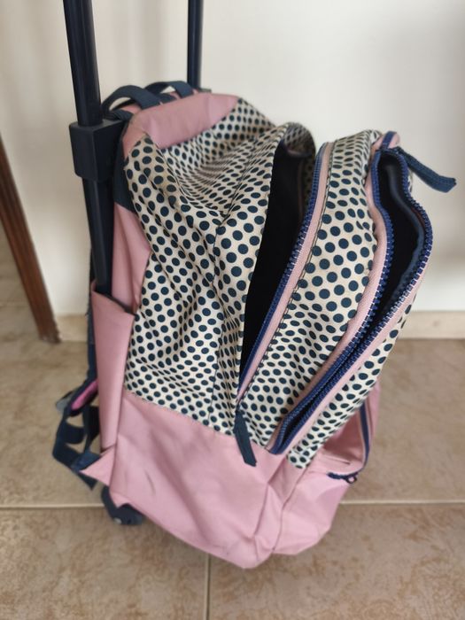 Mochila escolar de rodinhas