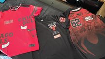 Pack 3 t-shirts tamanho 11/12 anos Chicago bulls