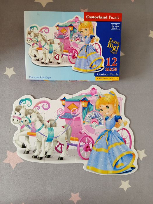 Пазли дитячі картонні, 12 Maxi puzzle