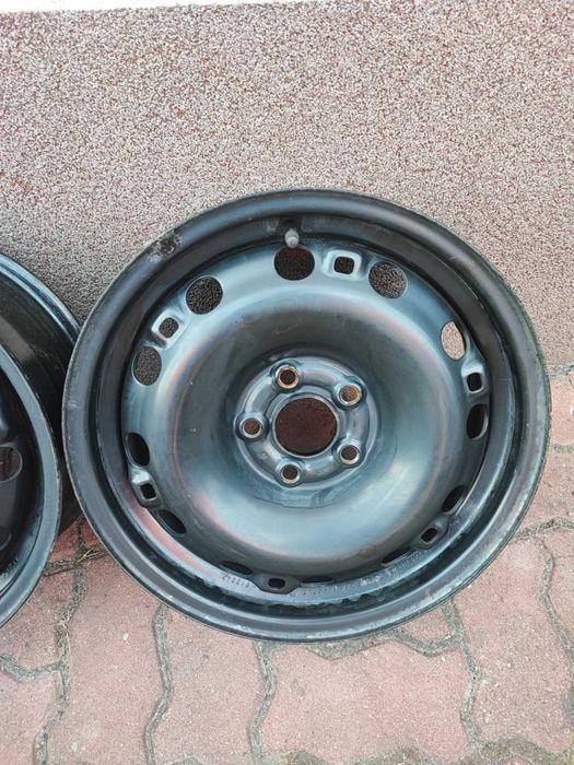 Felgi Stalowe VW Volkswagen 5x100 15" 6J ET38 A3 Polo Fabia Rapid 15