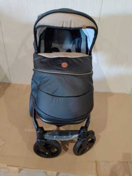 [OUTLET] Coto Baby Quara Wózek Głęboko-Spacerowy 2w1 50 Black Gold Eco