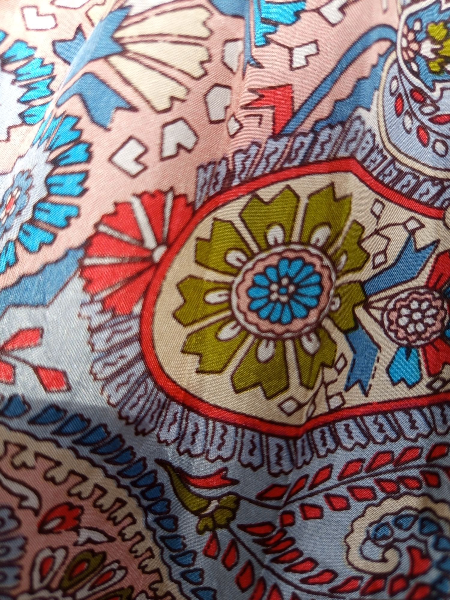 Sukienka Boho z jedwabiu naturalnego Oasis