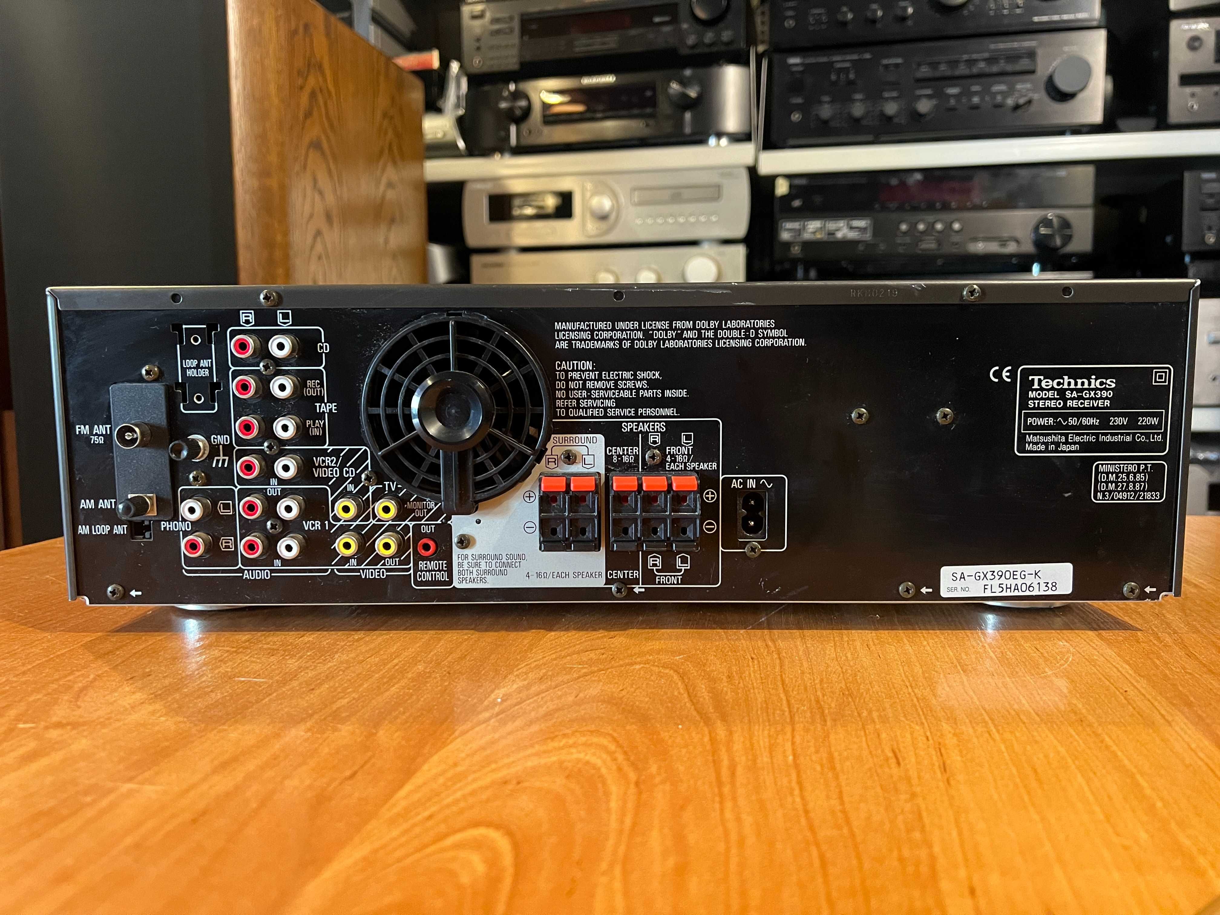 Amplituner Technics SA-GX390 Audio Room