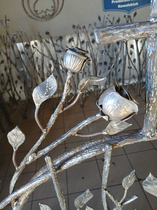 Balustrada kuta , kowalstwo artystyczne