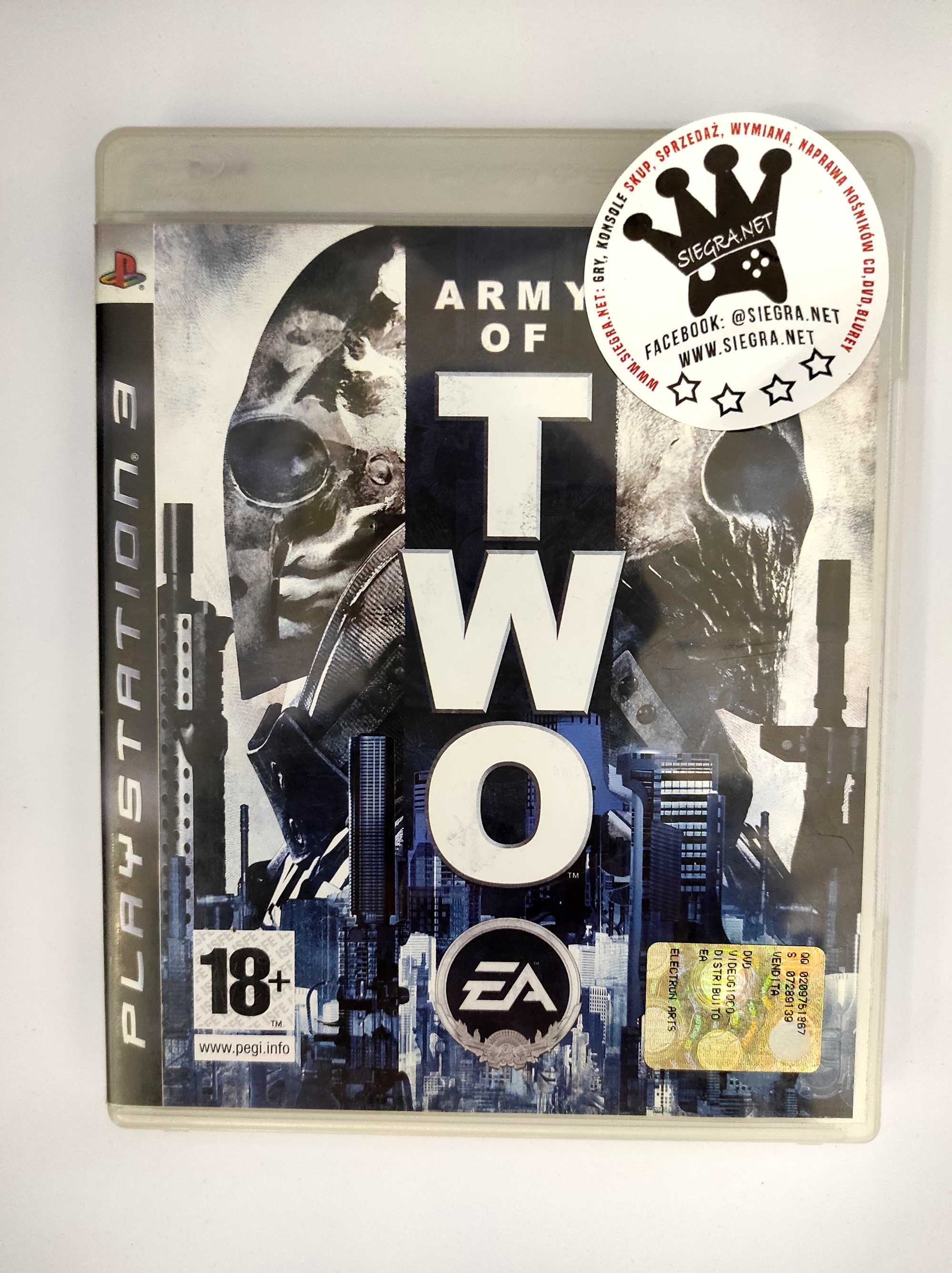 Army of Two Ps3 .