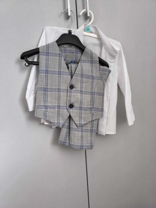 Garnitur dla chłopca wraz z butami