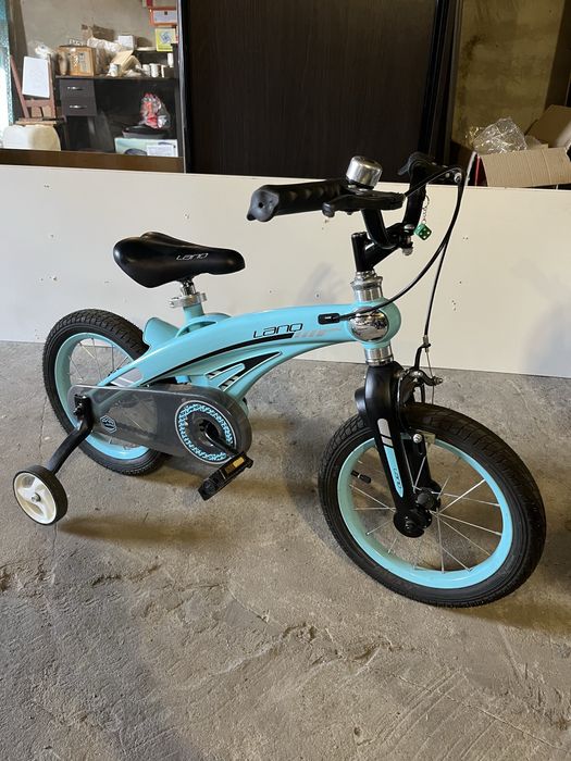Дитячий велосипед LANQ WLN1439D-T-1 14 дюймів, блакитний, Toyman